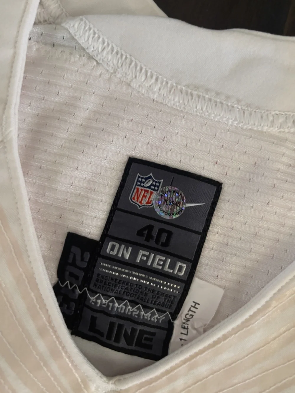 Authentic Nike On-Field San Francisco 49ers #81 Anquan Boldin jersey